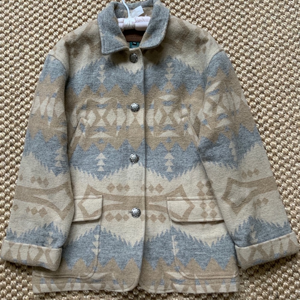 SOLD Ralph Lauren Southwestern Blanket Jacket